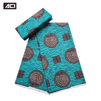 

ACI High Quality African Wax Prints Fabric Ankara Veritable Wax African Ankara Fabrics Tissu Africain Wax Nigeria Batik Fabric