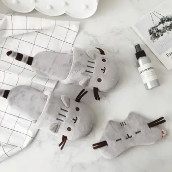 

1pc Eye Mask Plush Toys Stuffed Toys cat drawstring bag/Hair hoop Decor Girls Gifts Toys for Children