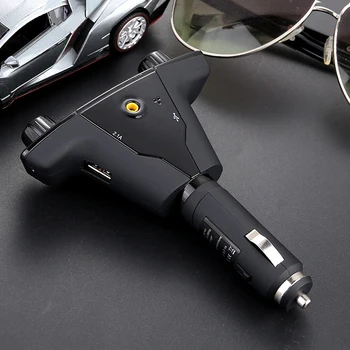 

1.3 Inch LED Screen Wireless In-Car Bluetooth FM Transmitter Adapter Dual USB Charger MP3 Player Car Kit