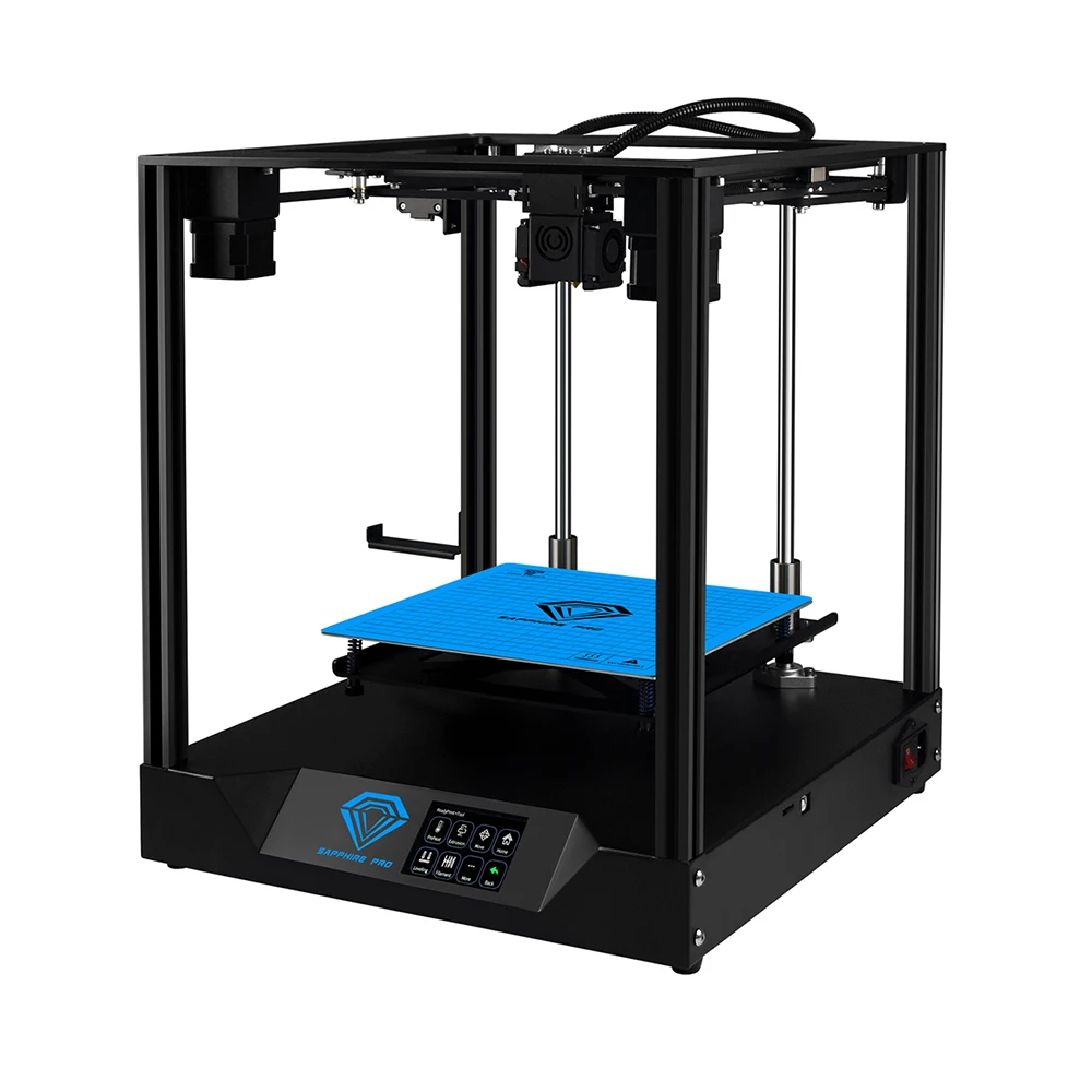 Два дерева сапфир Pro CoreXY 3d принтер набор Бесшумная печать BMG экструдер автоматическое выравнивание/Обнаружение нити/3,5 дюймов сенсорный экран