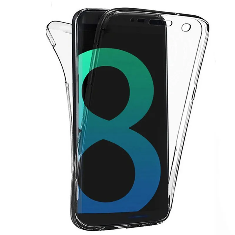 TPU suave 360 de cuerpo completo de silicona para Samsung Galaxy S20 Ultra Nota 10 Plus 5G 9 8 S10 S9 más S8 S8 más S7 edge Plus funda|Fundas ajustadas| - AliExpress