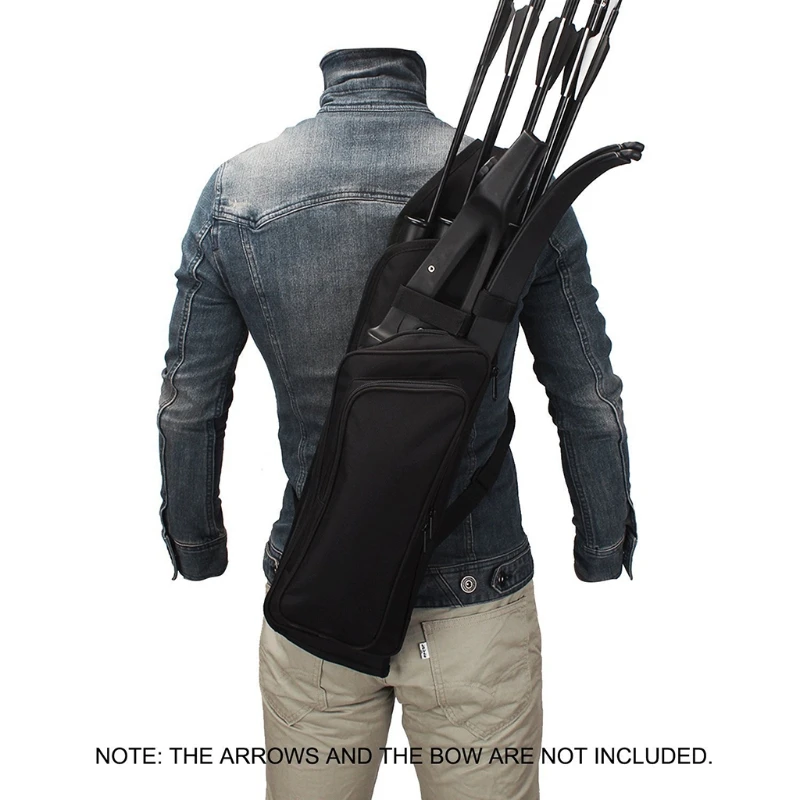 2025 Top for Arrow Quiver Adjustable Archery Bag Archery for Arrow for Case Holder Hunting Back for Arrow Quiver Tube with Back 2