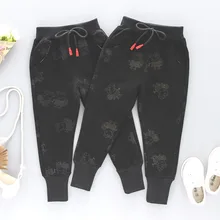 Осенние детские брюки для обуви; брюки для маленьких мальчиков; Детские мешковатые брюки; Новинка года; стильная детская одежда; брюки в Корейском стиле