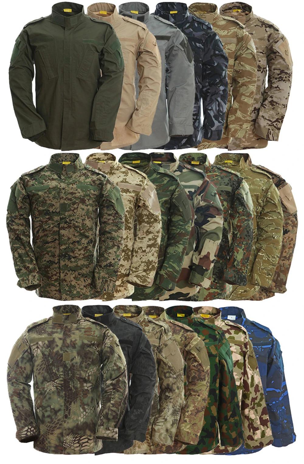 2 шт. мужской уличный спортивный камуфляж куртка брюки набор Военная тактическая одежда для охоты Кемпинг Туризм солдат обучение