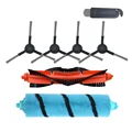 Kit Spazzola Per Moquette Compatibile Con Conga 3490/4090 E Xiaomi STYJ02YM - Rullo Anti-Groviglio, 4 Spazzole E 4 Panni - 4
