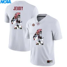 Новое поступление высокое качество Alamaba Jerry Jeudy#4 Джонатан Аллен#93 футболка колледжа Джерси S-XXXL