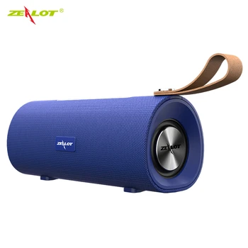 

ZEALOT S30 Bluetooth 5.0 Speaker IPX5 Outdoor Portable Speaker Outdoor Speaker Support AUX TF USB Subwoofer Stereo Loudspeaker