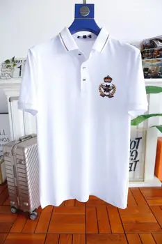 

WW5166 2020 Runway Luxury famous Brand European Design Short Print party style T-Shirts Men's Clothing