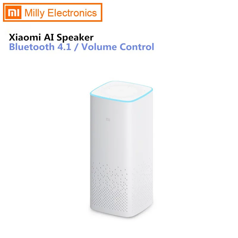 Оригинальный динамик Xiaomi MI AI Wi Fi bluetooth голосовое дистанционное управление