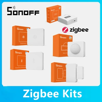 Kits de pont Zigbee intelligent SONOFF Zigbee 3.0 APP télécommande sans fil maison intelligente fonctionne avec eWeLink Alexa Google Home