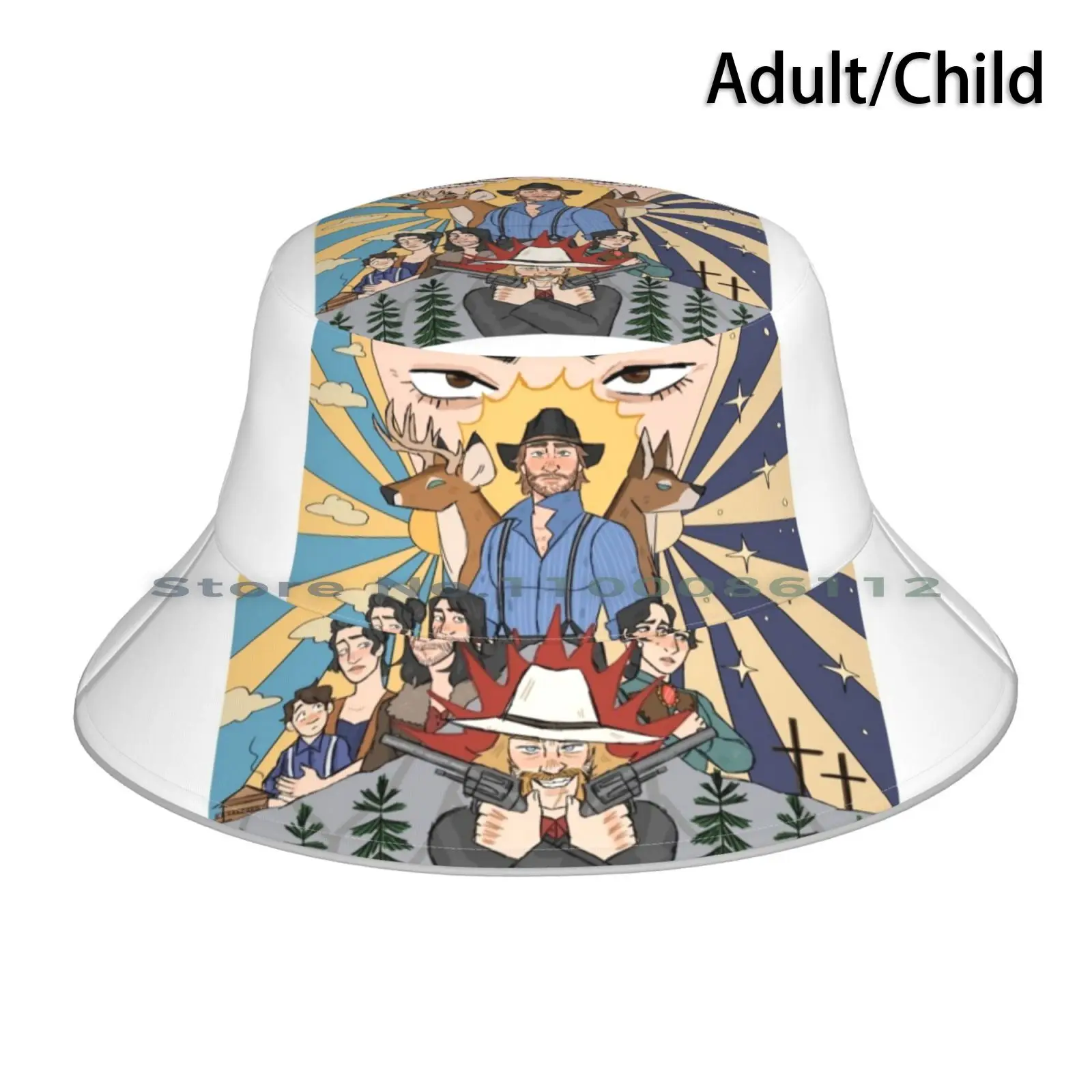 Rdr2 Anniversary Piece Cappello Da Pescatore Berretto Da Sole Rdr2 Redemption 2 Arthur Morgan John Marston Addicender Mary Linton Micah Bell