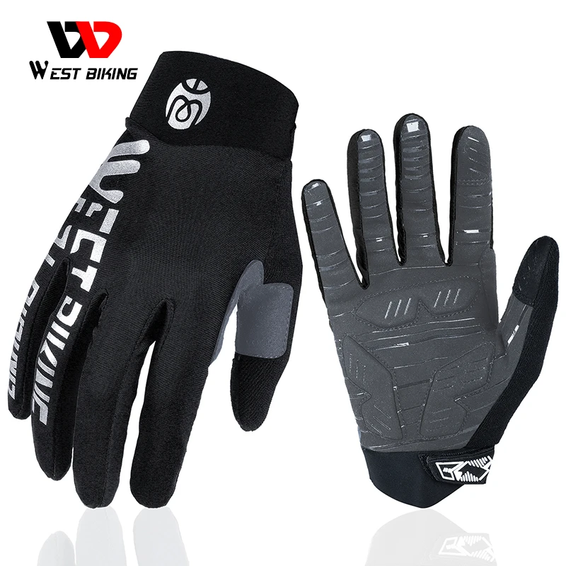 West Biking Breathable Cycling Gloves Touch Screen YP0211214
