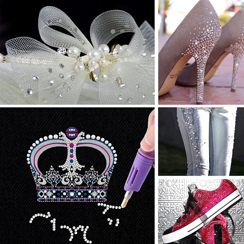 Oleeya hot fix rhinestones sew on rhinestones (3)