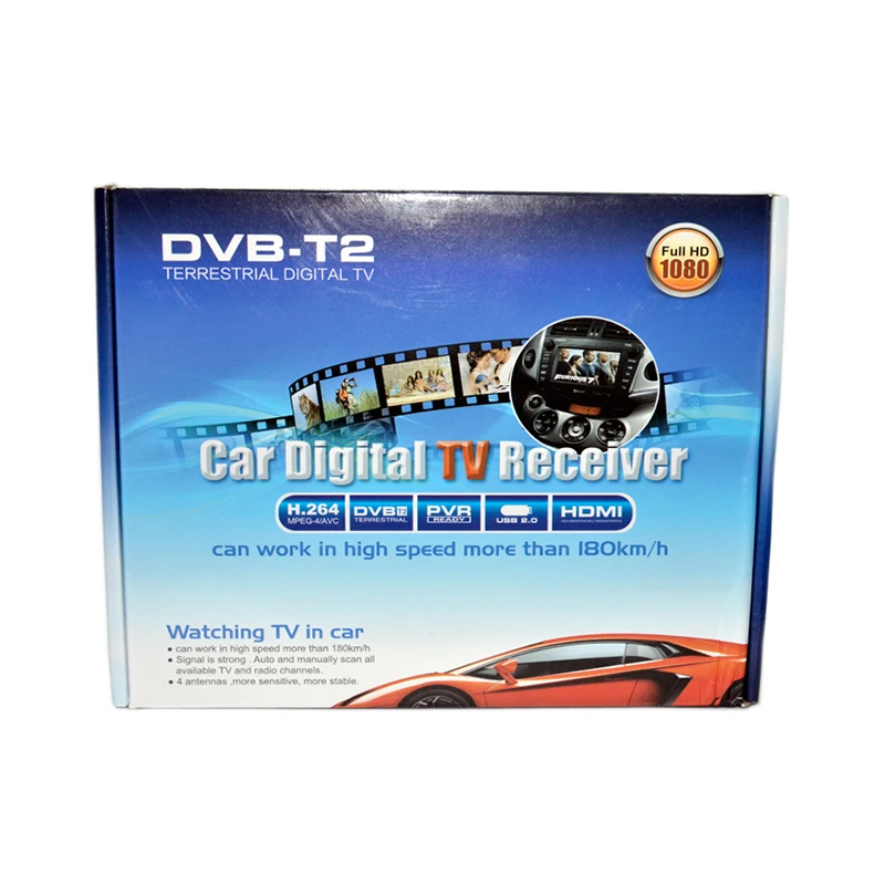 Carplay автомобильный DVB-T2 DVB-T MPEG4 цифровой ТВ-бокс 4 Seg поддержка 180-200 км/ч скорость вождения цифровой автомобильный телевизор ТВ-приставка 1080P ТВ-приемник