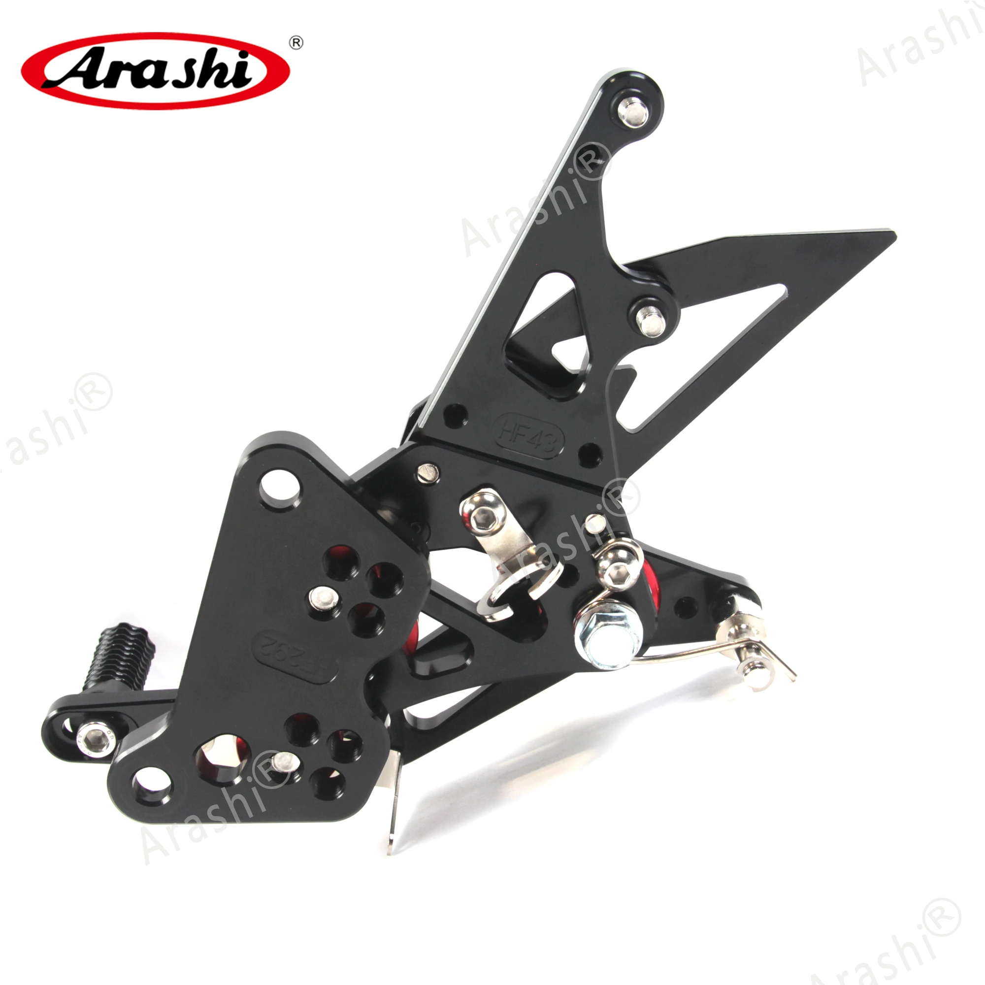Arashi мотоциклист подножки для SUZUKI GSXR1300 2008- CNC Регулируемые подножки Rearset GSX-R GSXR 1300 GSX1300R HAYABUSA