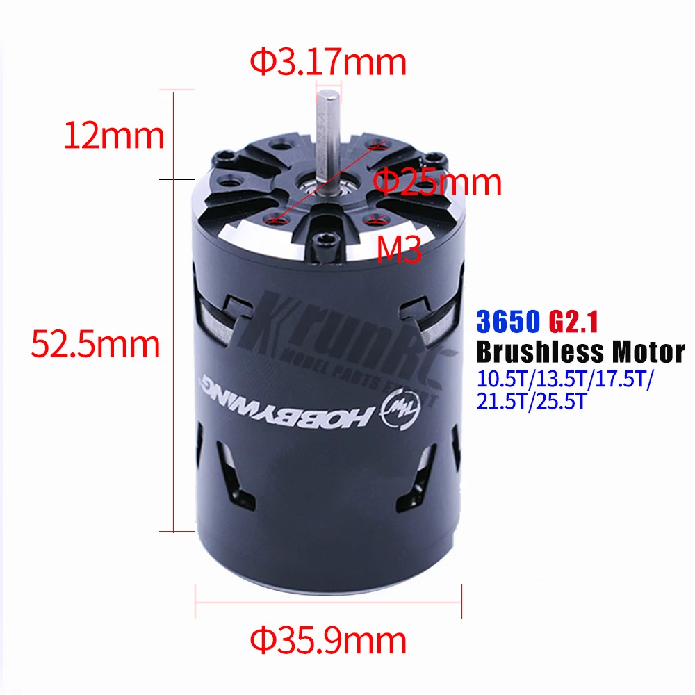 Щеточный электронный регулятор скорости Hobbywing XeRun Justock 3650SD 10,5/13,5/17,5/21,5/25,5 т датчиками бесщеточный двигатель XR10 Justock 60A Мощность комбинированная система для RC автомобиль