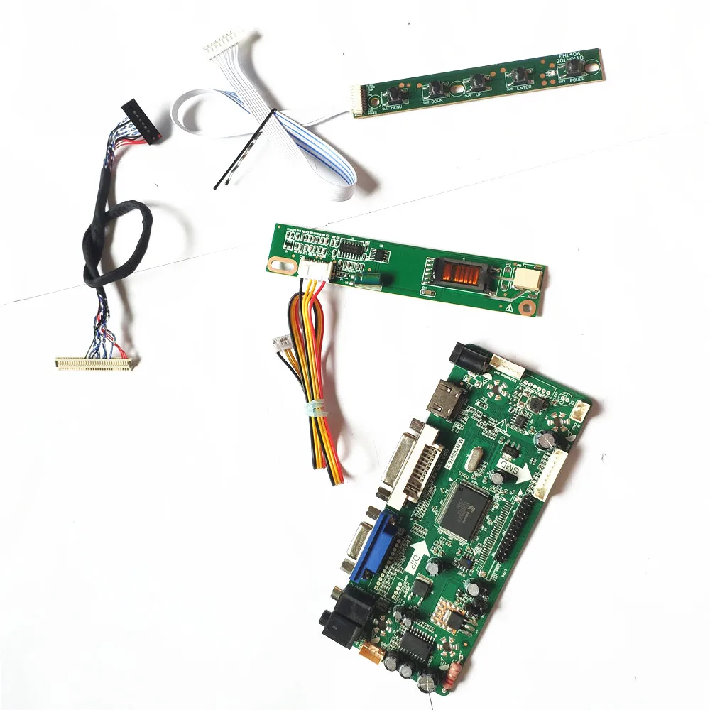 Для LTN121XJ-L02/L03 LVDS 20-контактный разъем с холодным катодом (CCFL) M.NT68676 экран плата