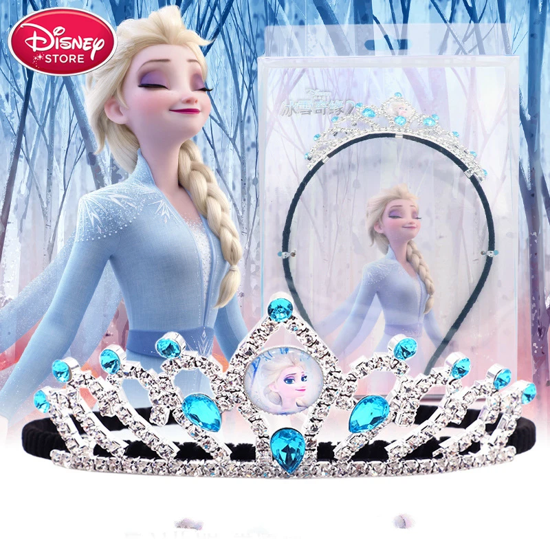Disney Frozen 2 Корона Эльзы тиара сердце драгоценность Принцесса Белоснежка Анна