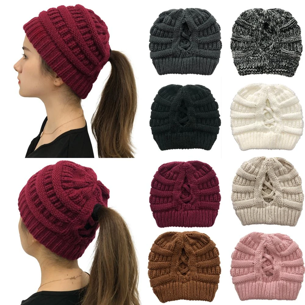 Stretch knit hat Clearance