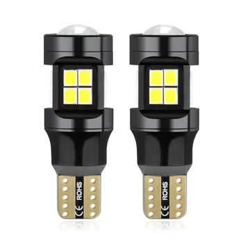 

2Pcs T15 T16 W16W LED Car Reverse Light Bulbs 920 921 912 Canbus Error Free LED Backup Parking Lamps DC12V High Light 2835 SMD