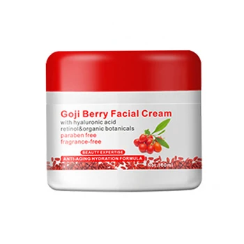 

LANTHOME Goji Berry Facial Cream With Hyaluronic Acid Paraben Free Fragrance Anti-oxidation Anti-aging Skin Firming Goji Cream