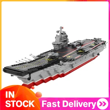 

In stock XingBao 06020 1355 PCS Toy Technology Series 001A Aircraft Carrier Assembled Building Block Bricks Education Toys Gift