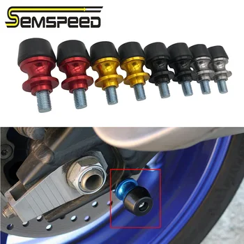 

Motorcycle CNC M10 Swingarm Slider Spools stand screws For Kawasakii z900 z1000 ER6N Z750 Z750R Z250 NINJA 300 ER6F VULCAN S650