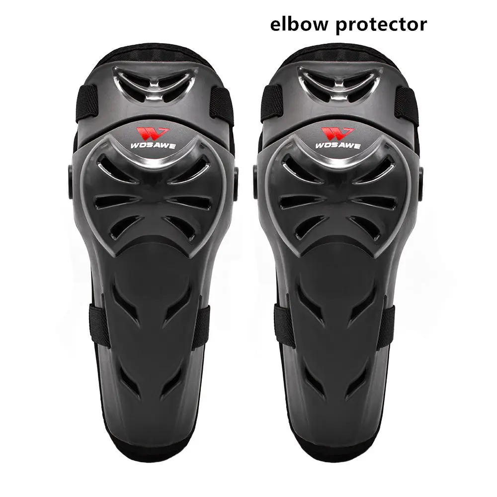 Наколенники для мотокросса, Защитные комплекты, лыжный сноуборд, хоккейный ролик, мото горные спортивные гоночные защитные костюмы для взрослых - Цвет: ML318-HZ