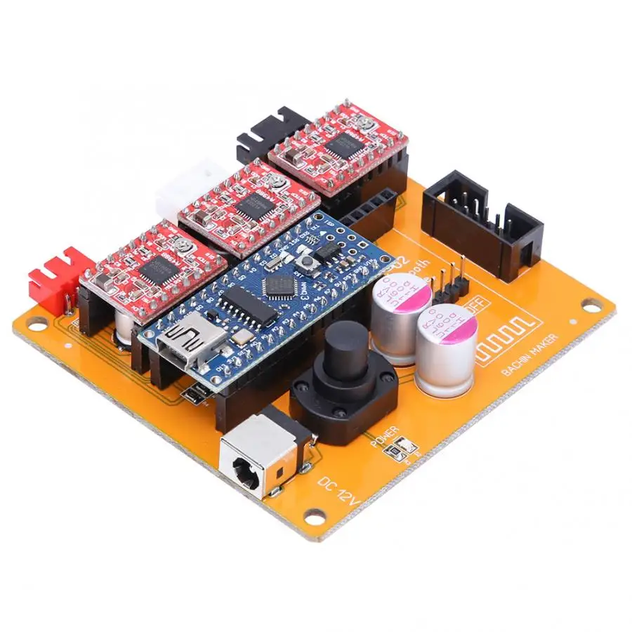 12V 5A DIY гравер Управление плата для гравировальный станок с ЧПУ