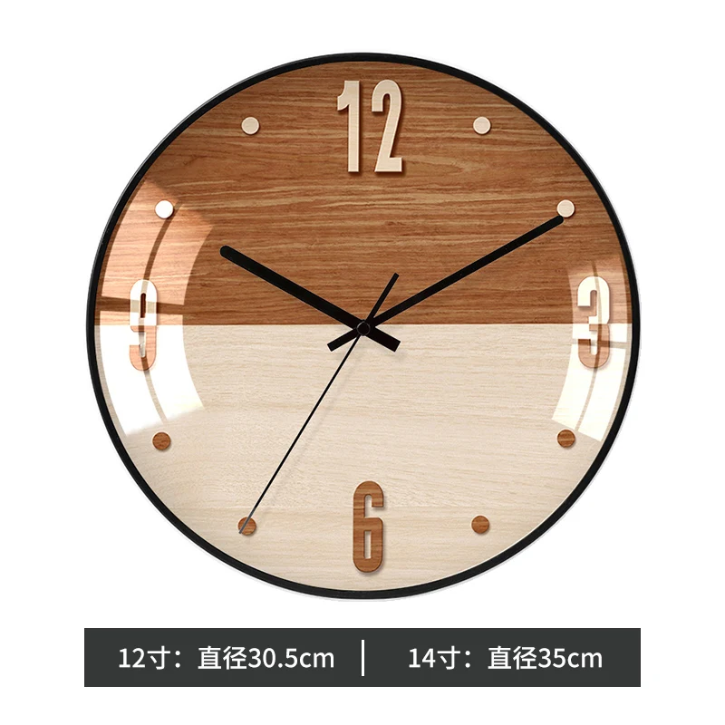 

Creative Fashion Wall Clocks Metal Silent Bedroom Digital Wall Clock Living Room Reloj Pareja Silent Quartz Wall Clock TT50WC