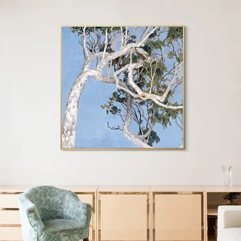 

White Angophora Flower Plante Poster Flower Art Vintage Decor Housewarming Gift Idea Birthday (No Frame)