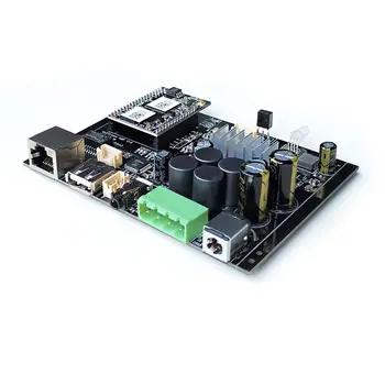 

24V DC Up2stream WiFi&bluetooth5.0 Amp Module Full Digital Amplifier IC STA326 Multiroom DIY Audio USB Power Amplifier Board