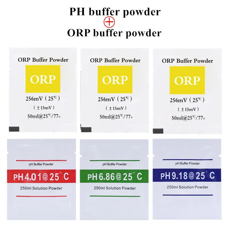 Precio Especial Solución de calibración de PH Buffer en polvo, calibrador ORP, amortiguador de polvo, ph4.00/6,86/9,18, punto de calibración, medidor de PH, 40% de descuento dmx5MDkRZow