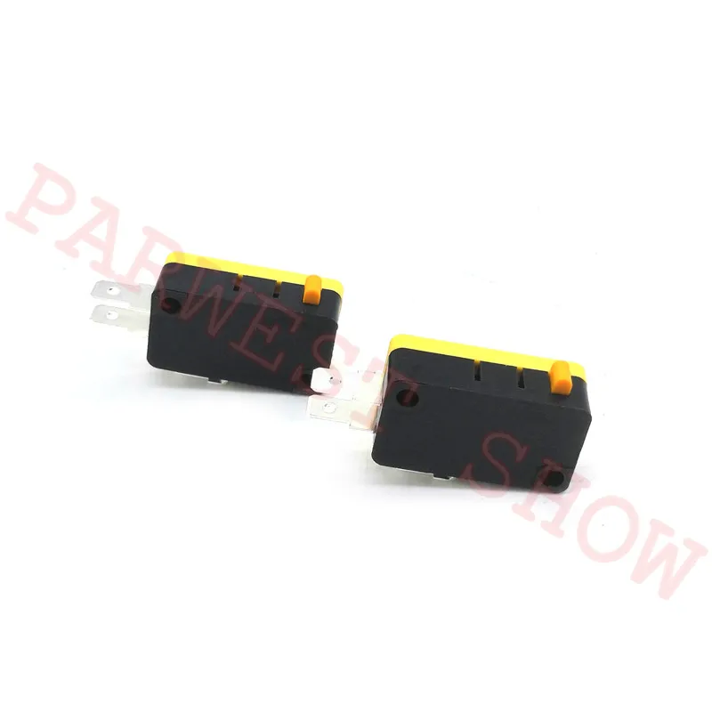 50 шт. 3 контакта желтый микропереключатель 4,8 мм терминал микропереключатель для аркадных кнопочных частей Jamma MAME DIY аксессуары для игр