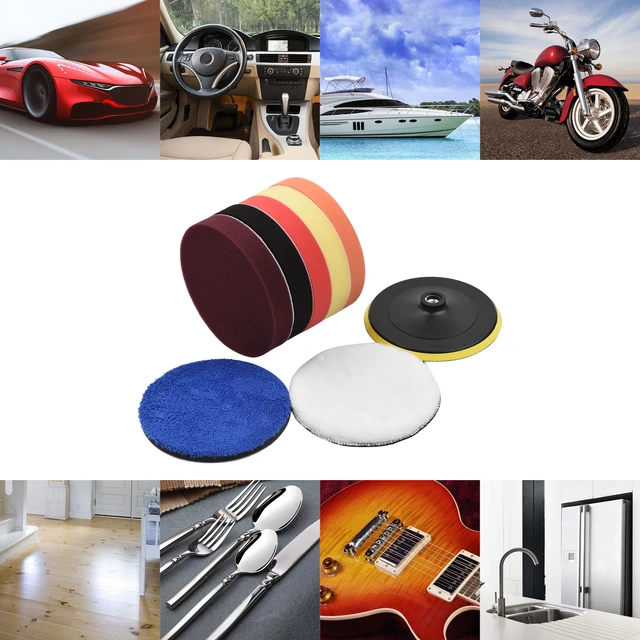 Professional polishing machines for cars, motorcycles and boats