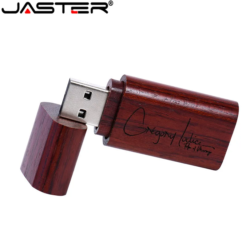 JASTER высококачественный деревянный с коробкой USB флеш накопитель 4 ГБ 8 16 32 64 Гб