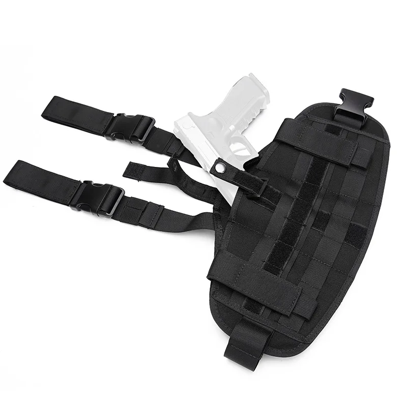 

Universal Molle Tactical Drop Platform Leg Thigh Gun Holster Military Army Hunting Bag Airsoft Pistol Case Holder Hand Gun Pouch