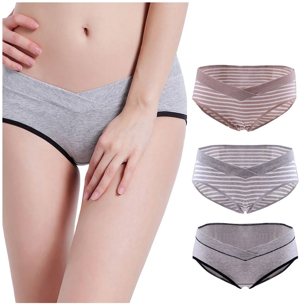 Good Value Panties Pregnancy-Underwear Briefs Intimates Low-Waist ZTOV for XXL 3pcs/Lot NjoBjoy0