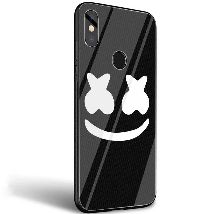 G9 Стеклянный Чехол для мобильного телефона Xiaomi mi, 8, 9 Lite, A1, A2, красный, mi Note 5, 6, 7 Pro, 6A, 4X, F1, Модный чехол с милым лицом - Цвет: G9