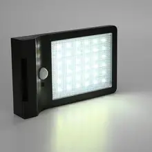36LED солнечный светильник 2835 высокий яркий шарик IP65 водонепроницаемый 2,5 Вт Солнечный Ppanel инфракрасный датчик открытый настенный уличный светильник