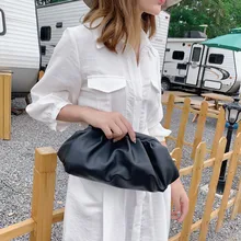 Сумка Dumpling, элегантные сумки через плечо для женщин,, маленький клатч, женские вечерние сумки и кошельки, женская сумка через плечо, сумка-мессенджер