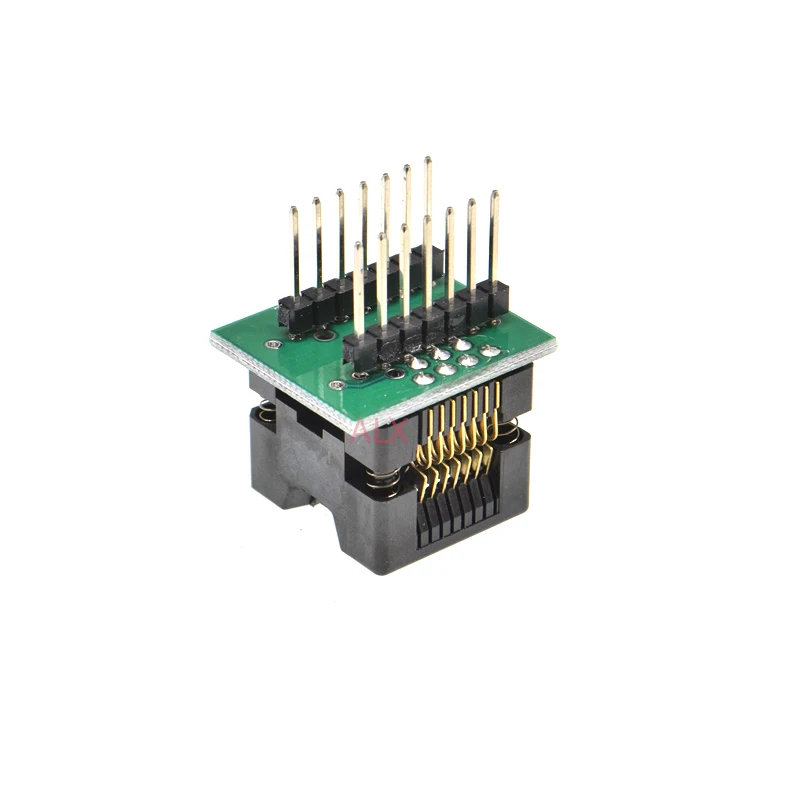Фото Программатор SOIC14 SOIC 14 SOP14 к din14, разъем-адаптер, ширина корпуса 3,8 мм, 150 мил IC, преобразователь, тестовый чип №2
