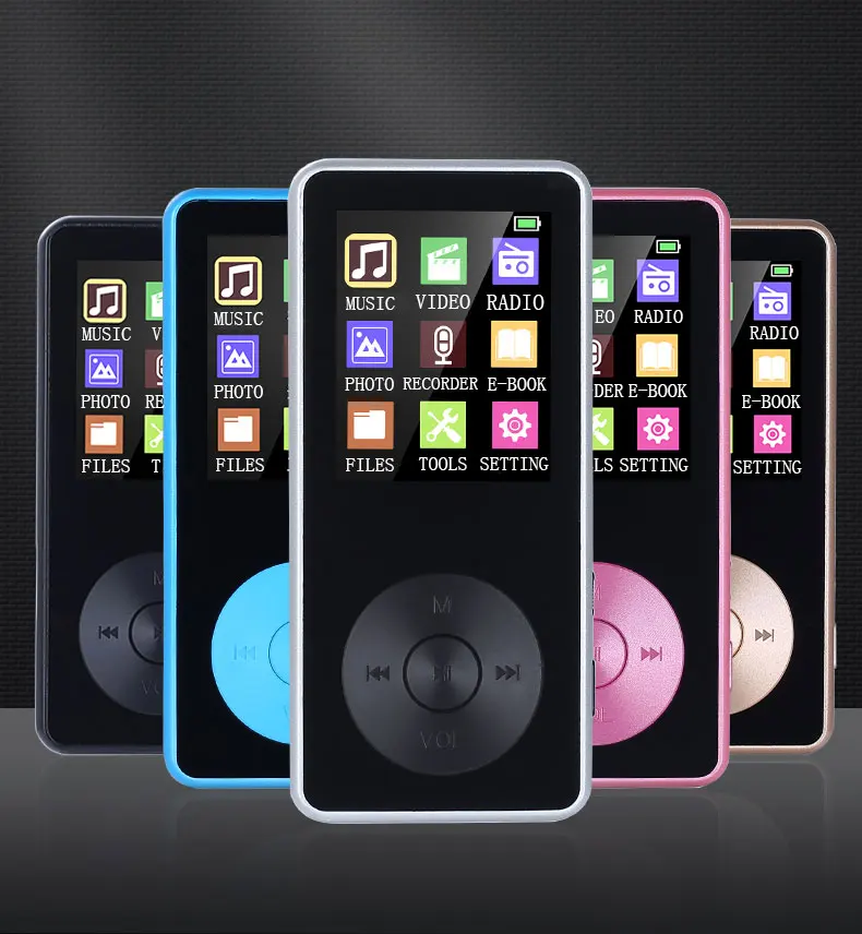 Large Memory Capacity MP3 Music Player Support 128GB Lossless Sound Music Player Portable Voice Recorder FM Radio MP3 Player