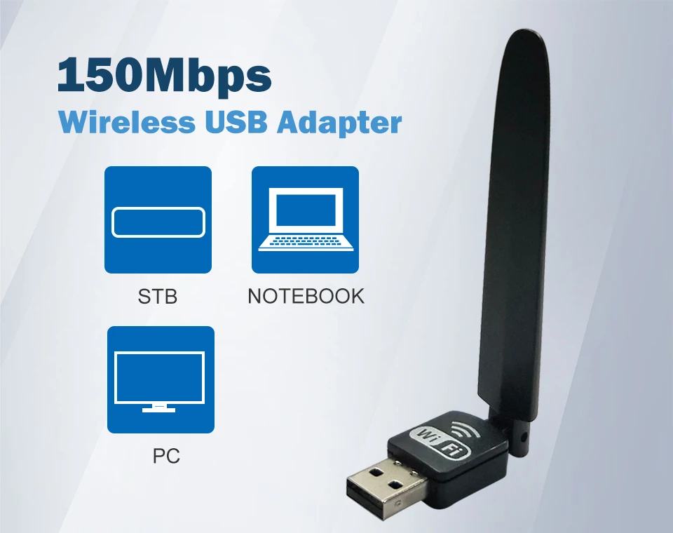 Usb wifi адаптер ethernet lan 150 беспроводной 802.11n ноутбук Настольный электронное устройство защиты antena adaptador 2,4g 5g wi-Fi приемник