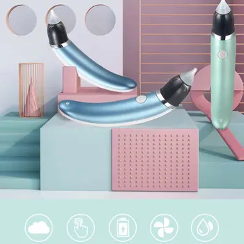 

New Baby Nasal Aspirator Electric Safe Hygienic Nose Cleaner Baby Care Nose Tip Oral Snot Sucker For Newborn Infant aspirator