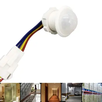 

Household Smart Switch 110V 220V LED PIR Infrared Motion Sensor Detection Automatic Sensor Light Switch Smart Home Equipment