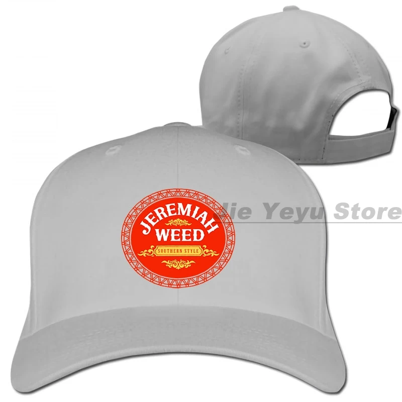 JEREMIAH WEED бейсболка с логотипом для мужчин и женщин, кепки для водителя грузовика, модная Регулируемая Кепка - Цвет: 1-Gray