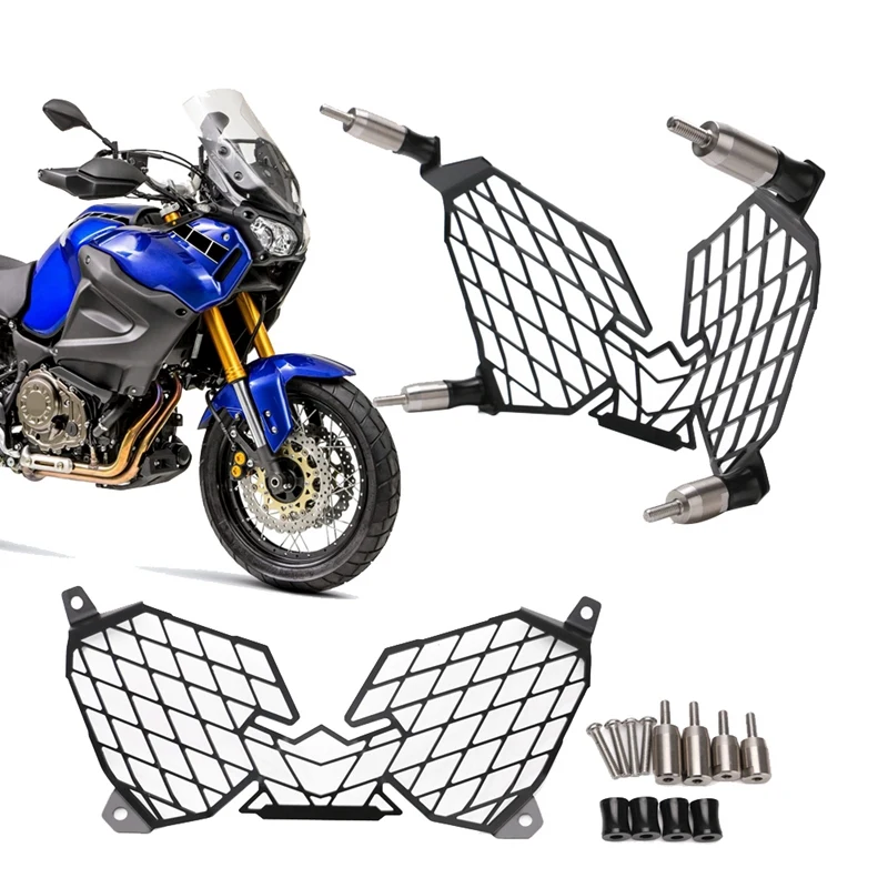 Для YAMAHA XT1200Z XT 1200 Z Super Tenere 2010- модификация мотоцикла фара решетка Защитная крышка протектор