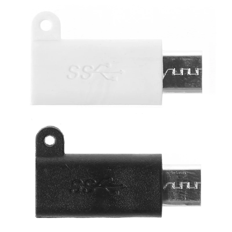 Micro USB 2,0 Тип B штекер к USB 3,1 Тип C Женский адаптер для зарядки данных