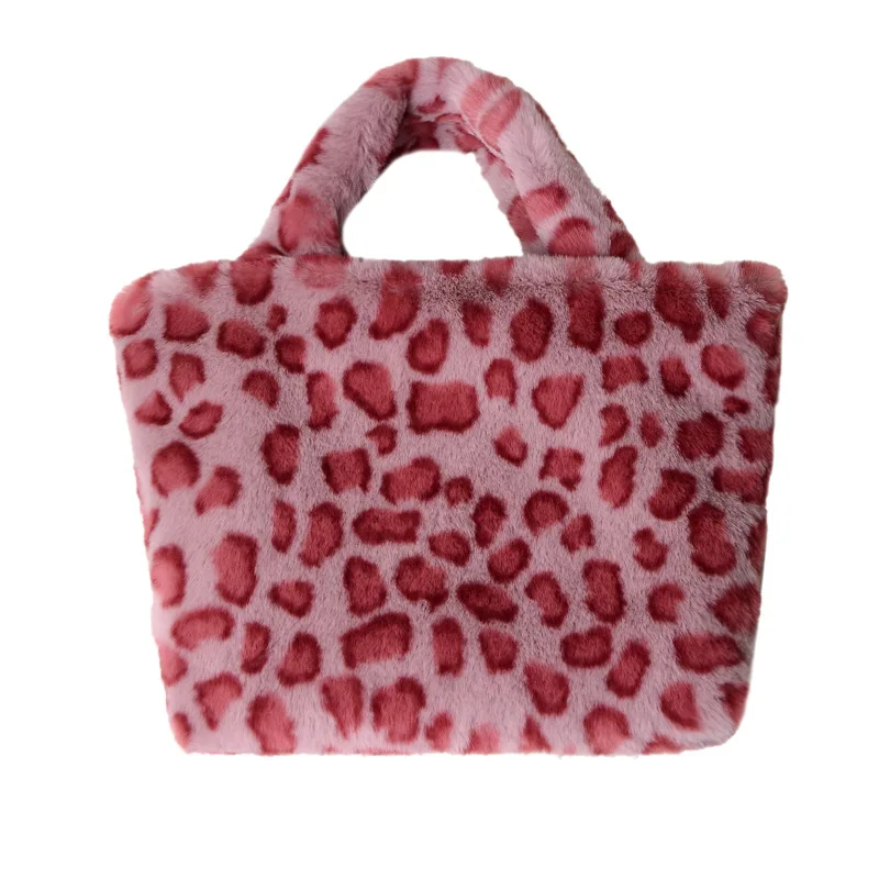pink leopard print bag